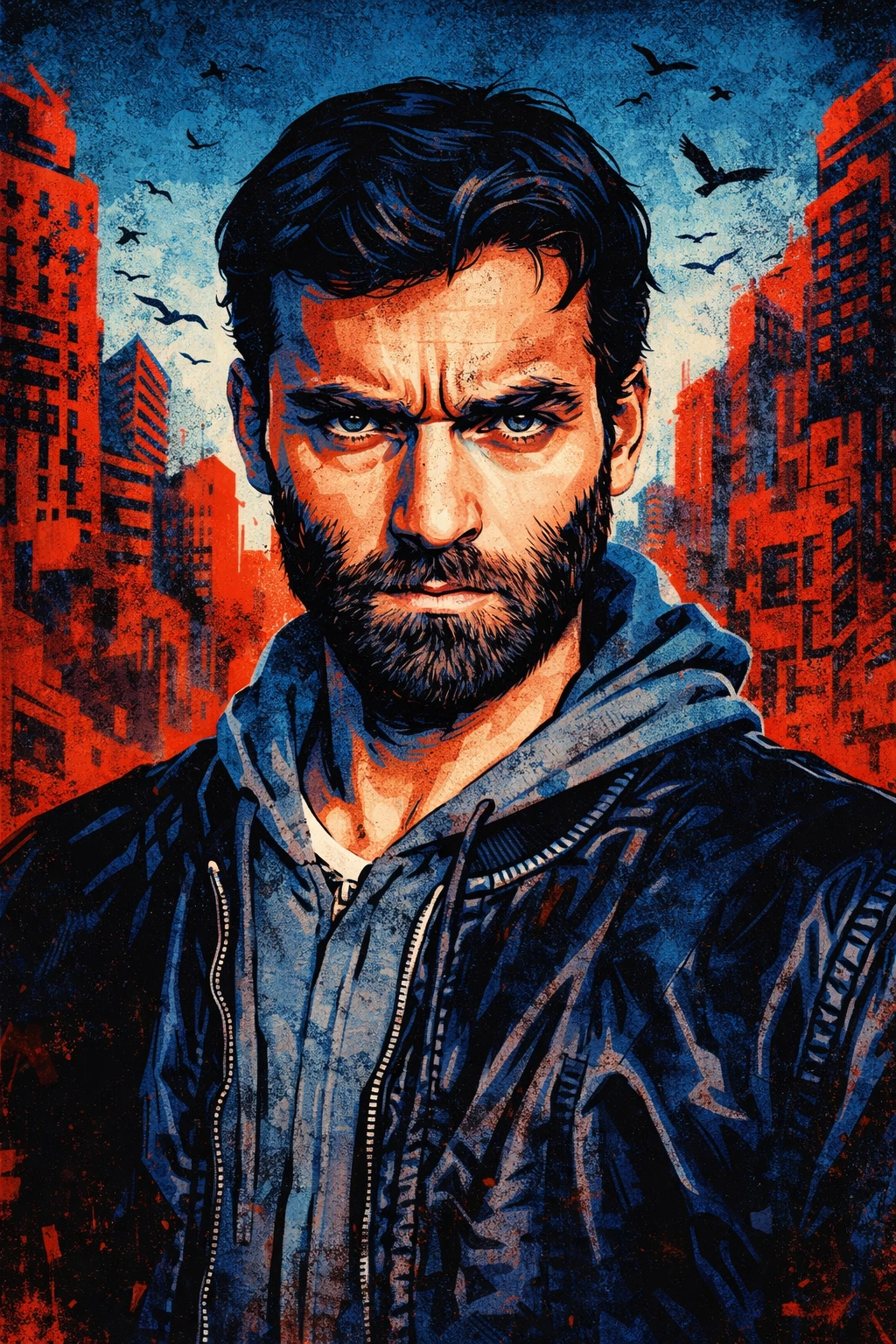 Cinematic Comic Poster