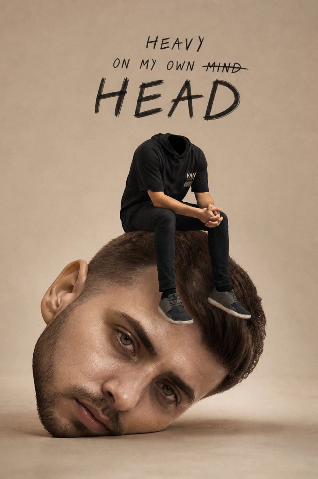Heavy Mind Surreal Portrait