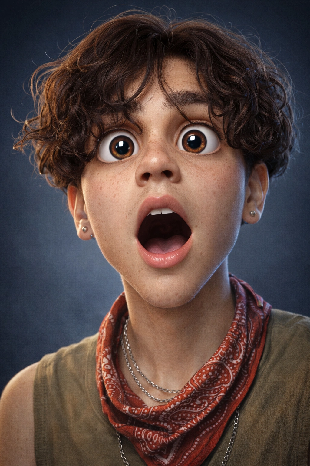 Hyper-Expressive Pixar Portrait