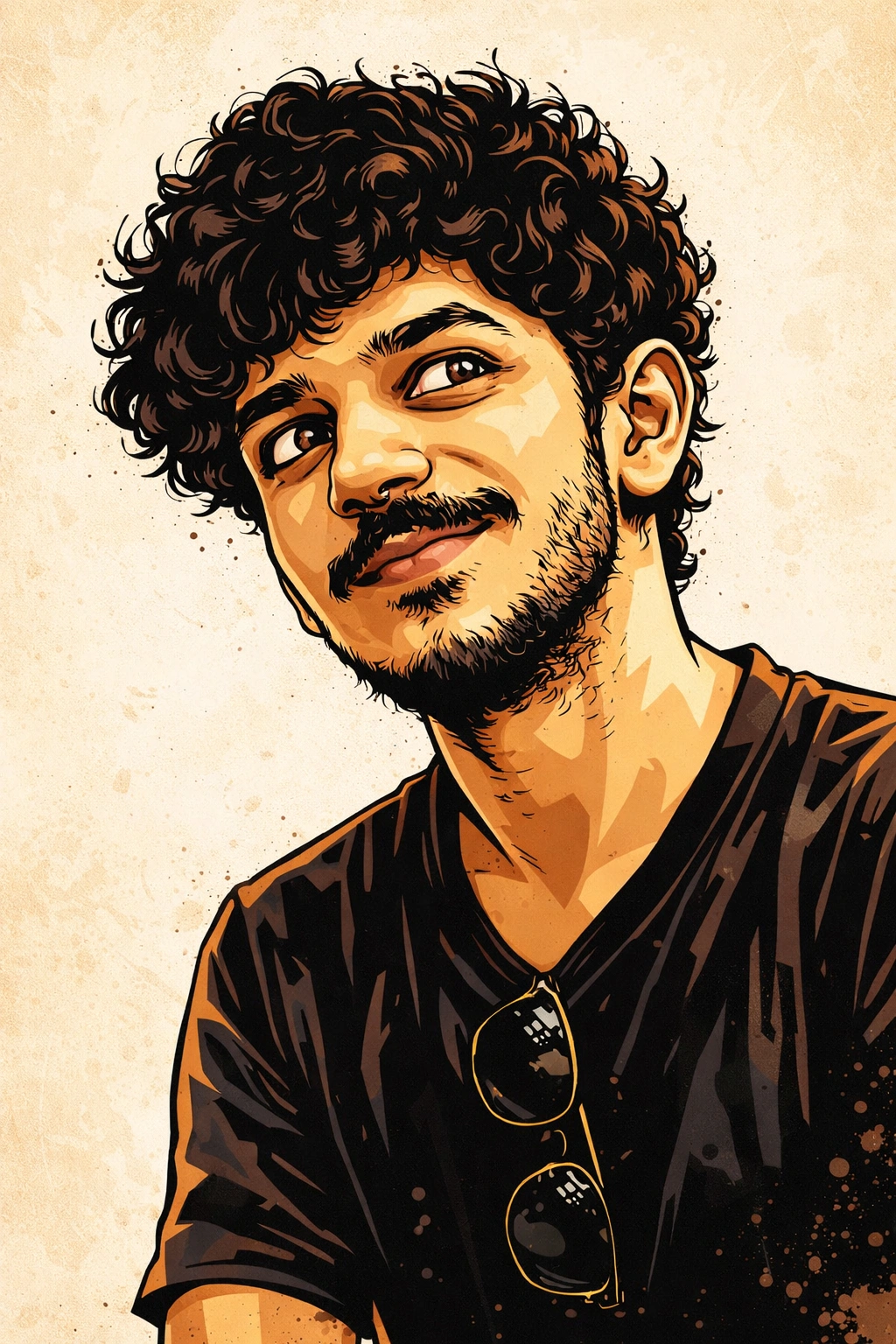 Indian Comic Caricature