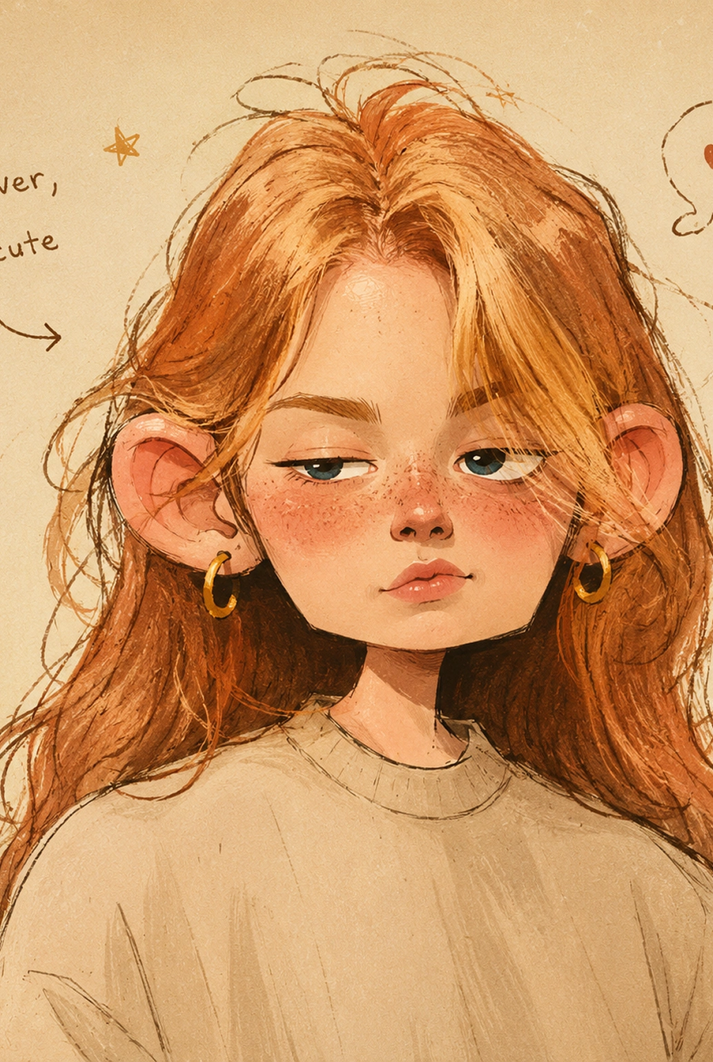Indie Webcomic Cartoon Portrait