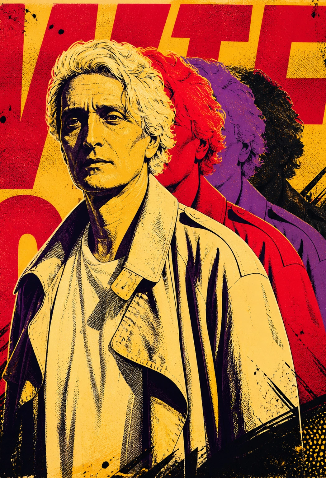 Bold Pop-Art Street Poster Portrait