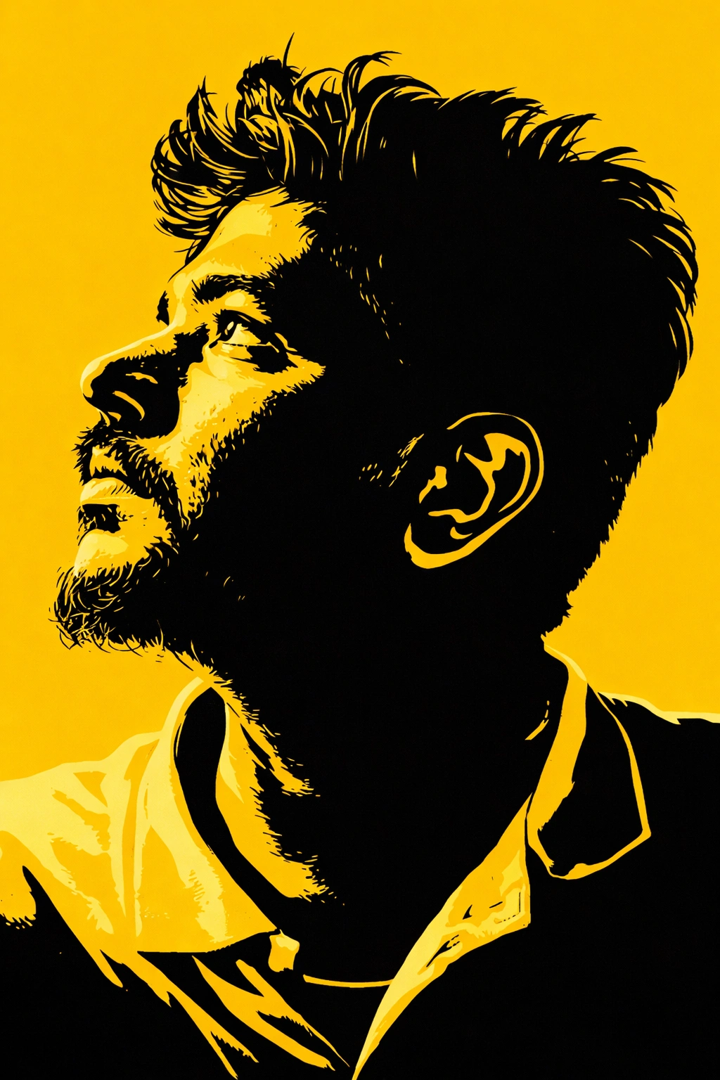 Two-Color Vector Poster